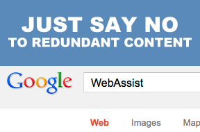 Add a www redirect: Avoid Google indexing your website twice
