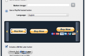 Include Bill Me Later with existing PayPal button