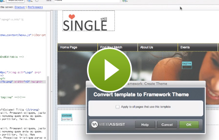 Framework Builder Theming Video
