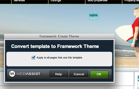 Framework Builder tools