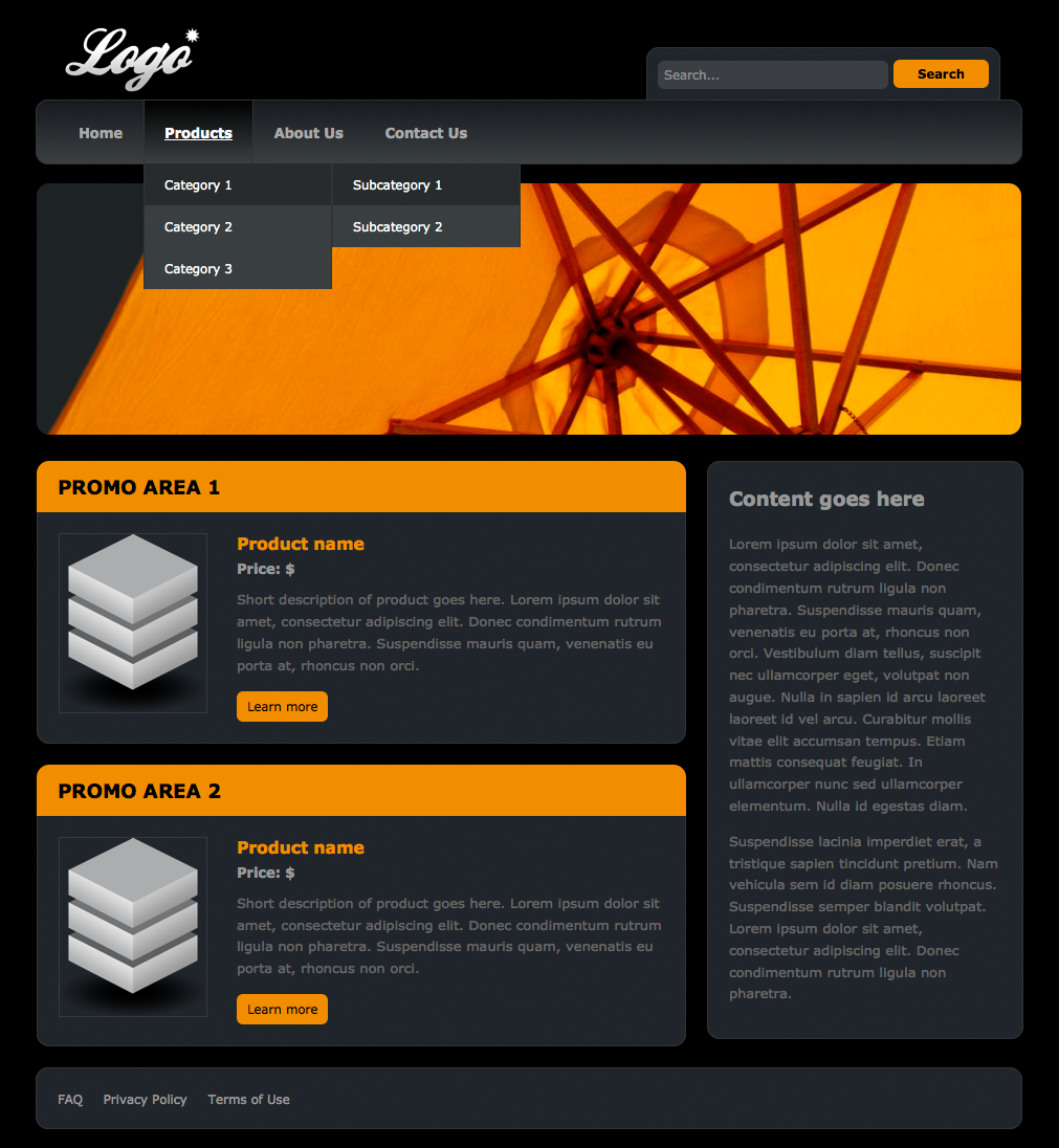Dreamweaver templates download odlasopa